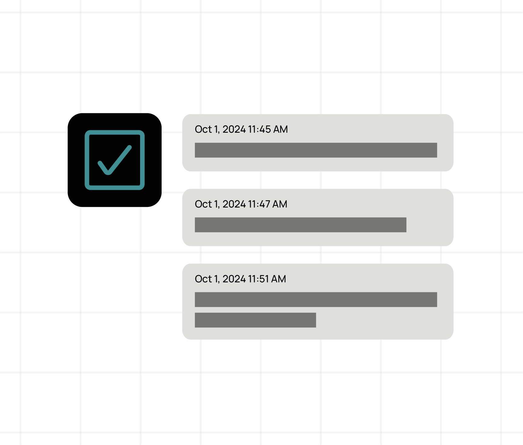 Task comments and tracking